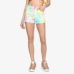 Pastel Tie Dye Shorts